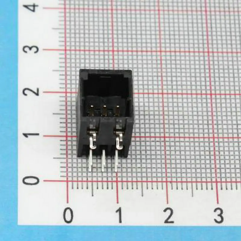 

10PCS original connector 1-1827876-3 male pin socket black 2.5mm