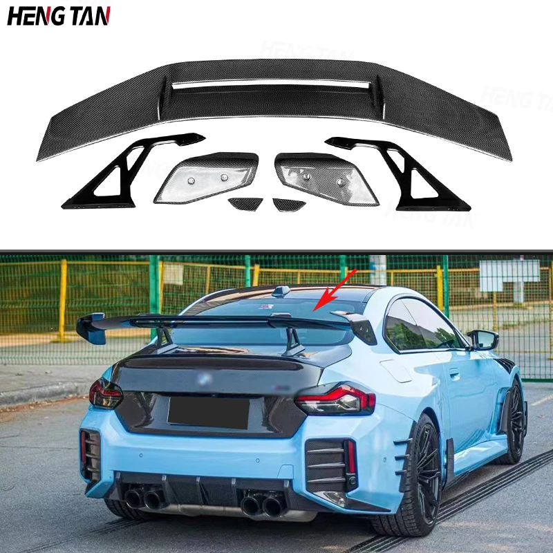 

Carbon Fiber Car Rear Trunk Spoiler Rear Wing Tail Wing Parts For BMW 5 series F10 G30 G38 M5 F90 Upgrade Body kit