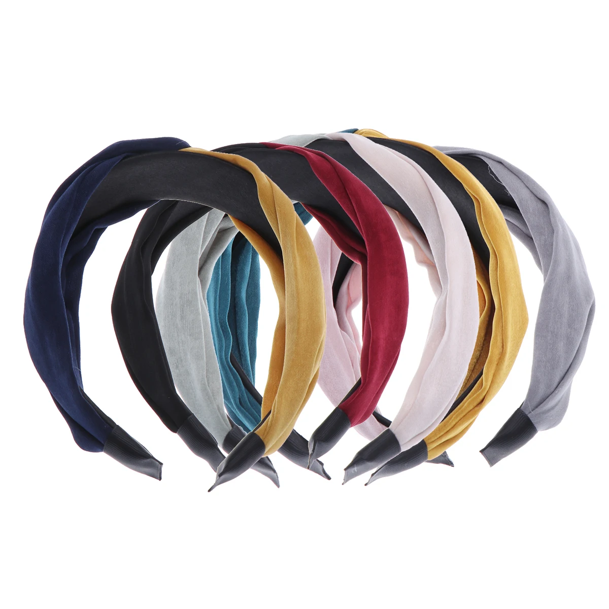 

5pcs Wide Brim Band Premium Cloth Comfortable Party Cosplay Headband Unique Hair Accessories For Women Daily Wear Hair Supplies
