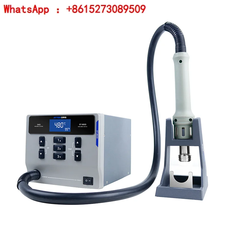 Hot air gun disassembly soldering station ST862D high-power sleep MS500 soldering iron power supply three in one