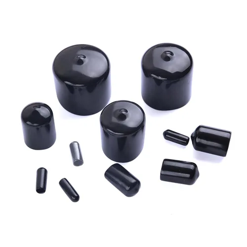 Imagen 2 del producto Tuercas de tapa de goma, tapones de tapón de manga de silicona, tapas de extremo de cubierta suave, protección de rosca, tapón de tapa protectora de plástico