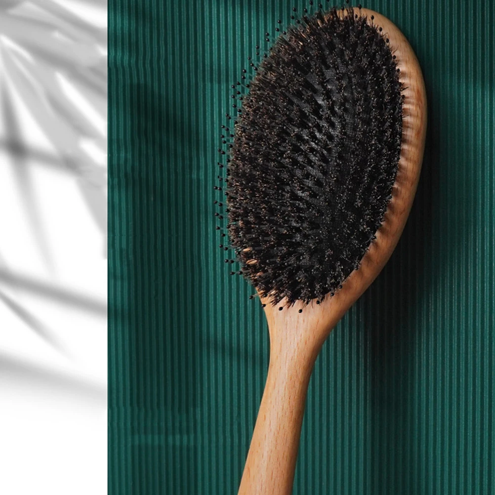 

Hair Combs Massage Scalp Detangler Practical Design Wooden H Non Slip Female Hairbrush Long Short Hair