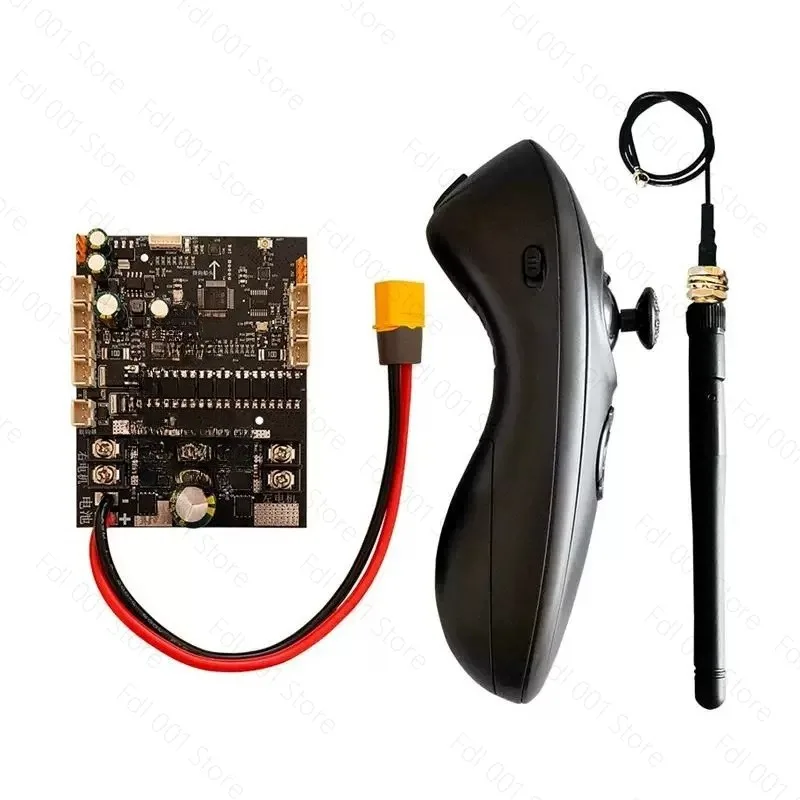 Modified high-speed nesting boat 8E.4V 12V bait boat tow hook remote control set RXG7-TXG3
