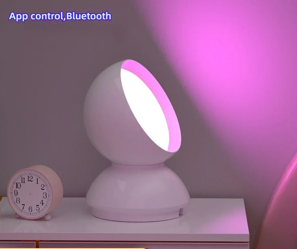 

graffiti APP Bluetooth smart magnetic desktop atmosphere light night light spherical bedroom bedside light Birthday, Gifts