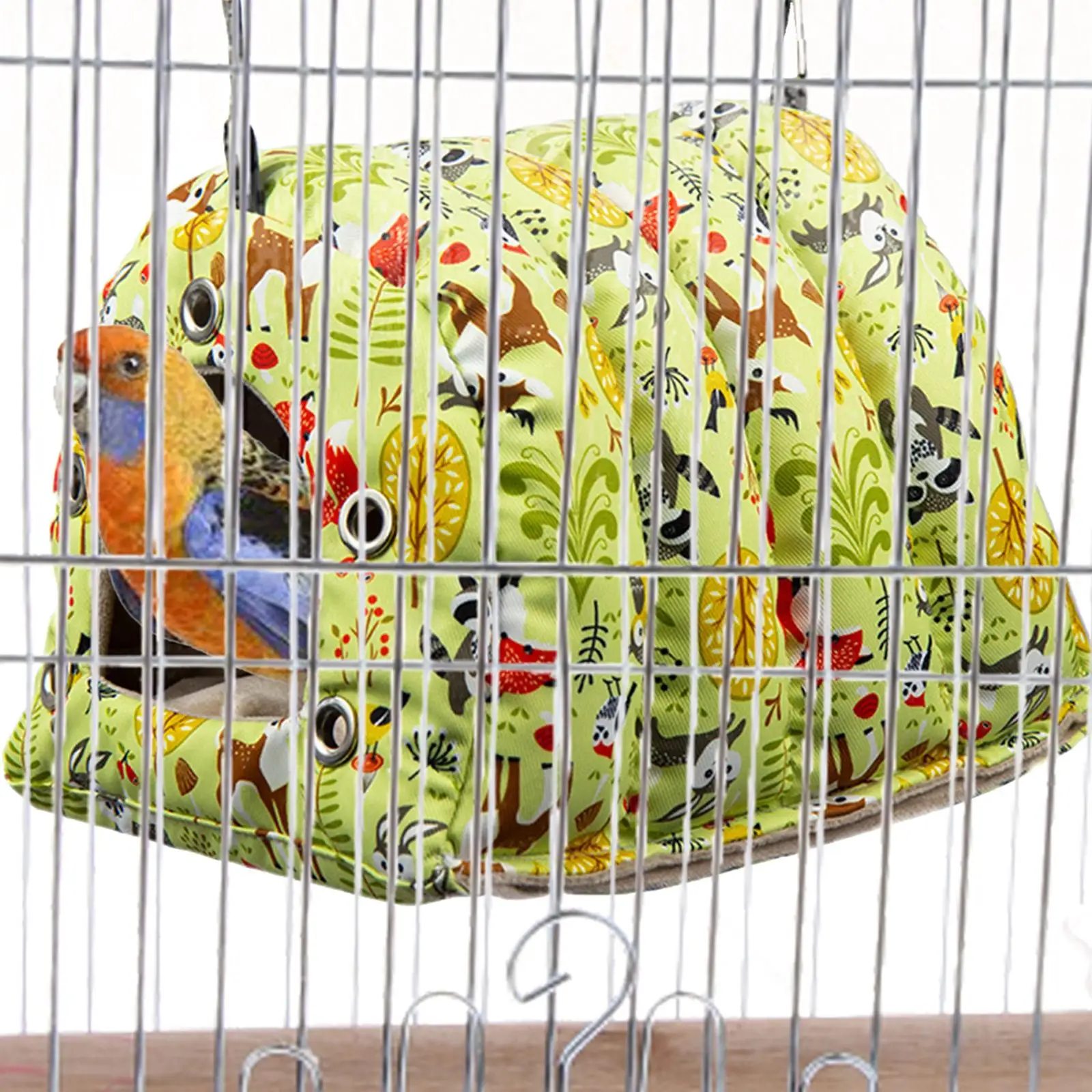 Parrot Cage Bird Nest Hanging Hammock Soft Cage Accessory Sleeping Bed for
