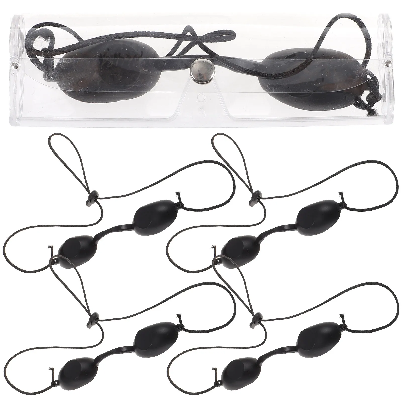 5Pcs Protection Eye Patch Safe Goggles Cover for Skin Care Beauty Machine Infrared LED Light Uv Shade Eye Protector