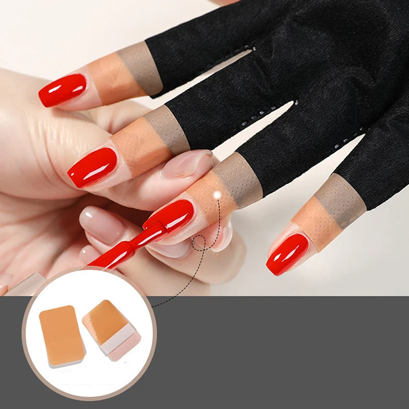 

Disposable Nail Art Glove UV Protection Glove Anti UV Radiation Protection Gloves Protecter for Nail Art Gel UV LED Lamp Tool