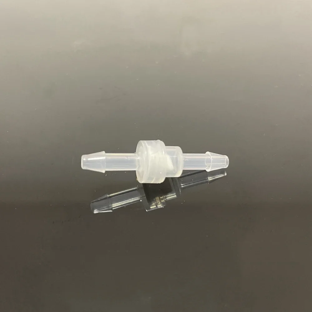 Valvole di ritegno unidirezionali a becco d'anatra spinato in plastica PP chimica da 10 pezzi