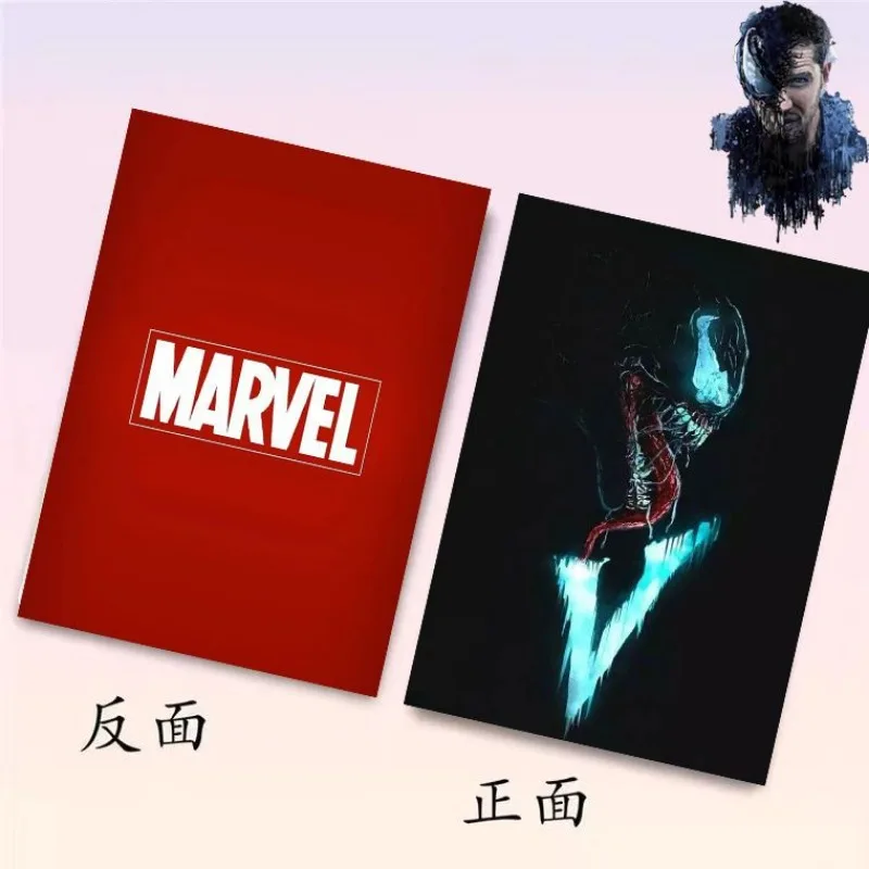 Marvel Venom peripheral photo poster photo matte rubber notebook notepad soft surface copy creative student gift prizes