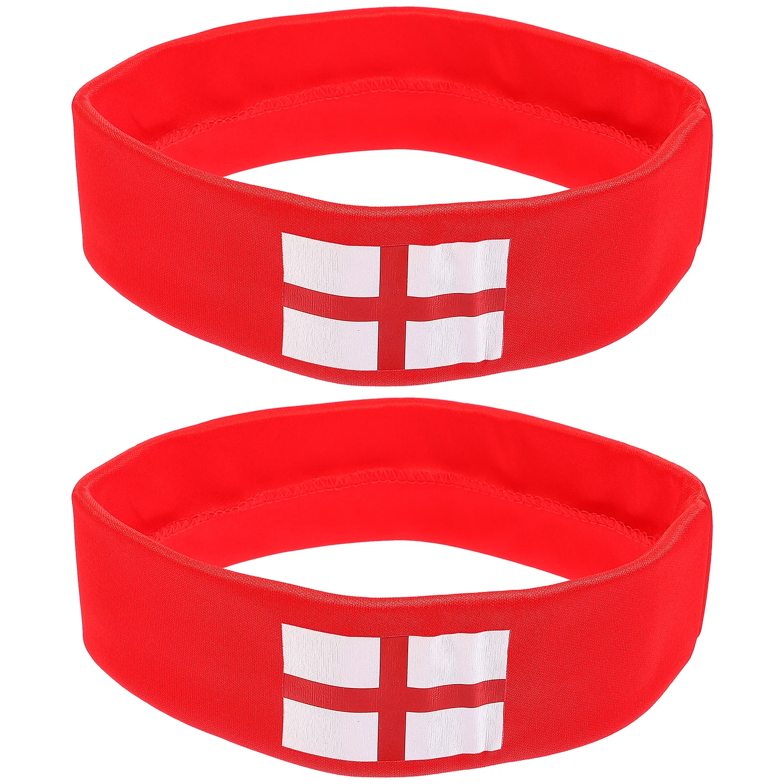 قطعتان من عصابة الرأس القماشية لكرة القدم، تصميم إبداعي رقيق، مثالي لأغطية الرأس المختلفة