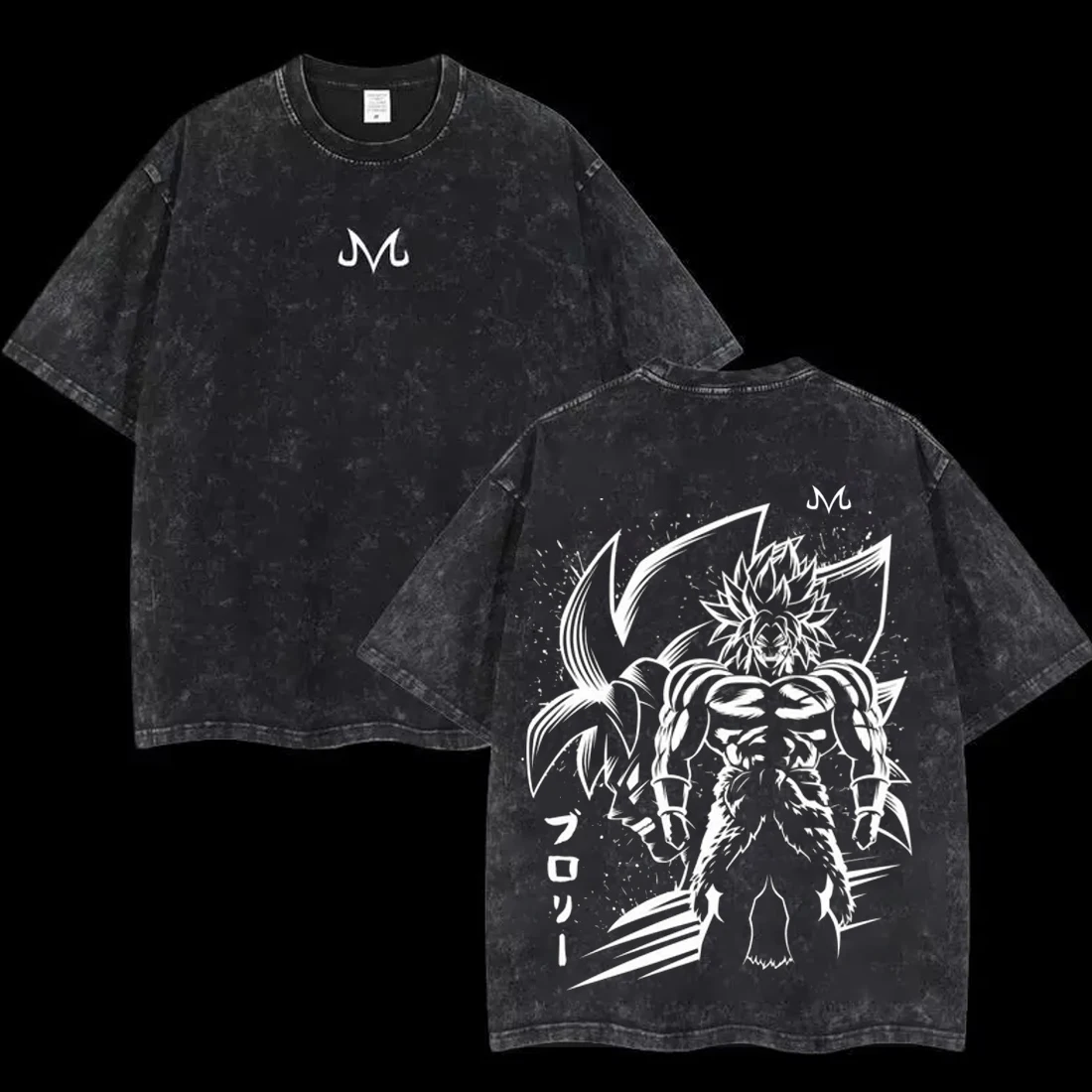 Anime Dragon Ball Cosplay Washed Goku T-Shirt Cotton  Large Casual Sports Vegeta Gym T-Shirt Men's Harajuku Tee Clothing