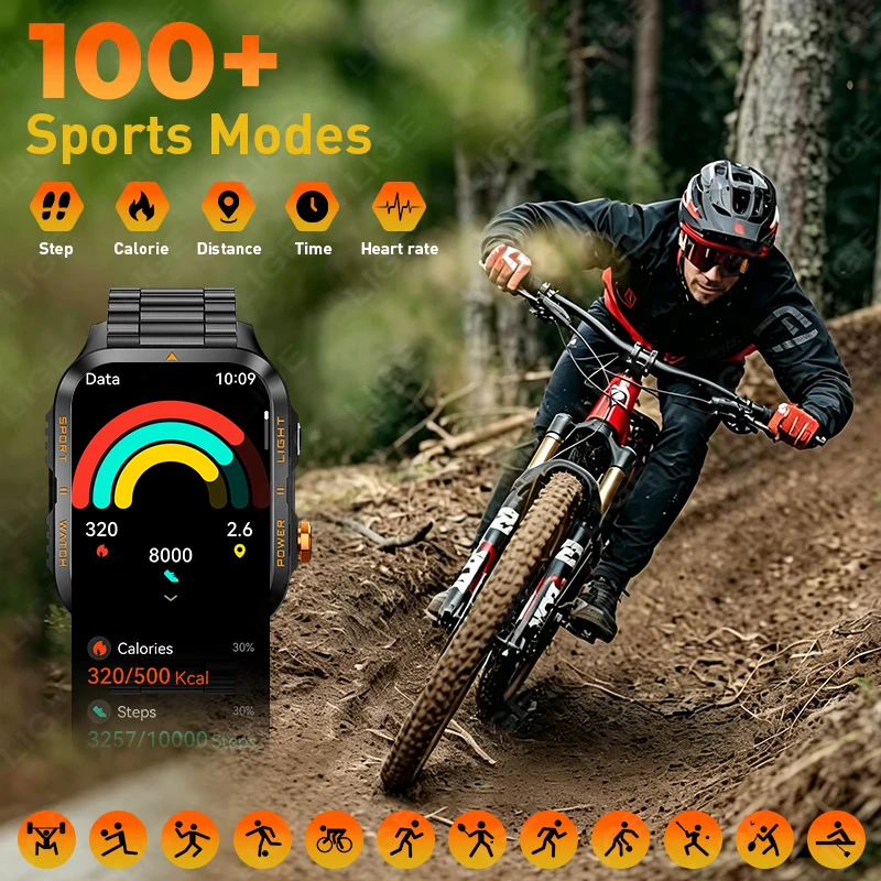 LIGE Outdoor Smartwatch Men GP - огляд і ціна Outdoor Lighting Ip Rating