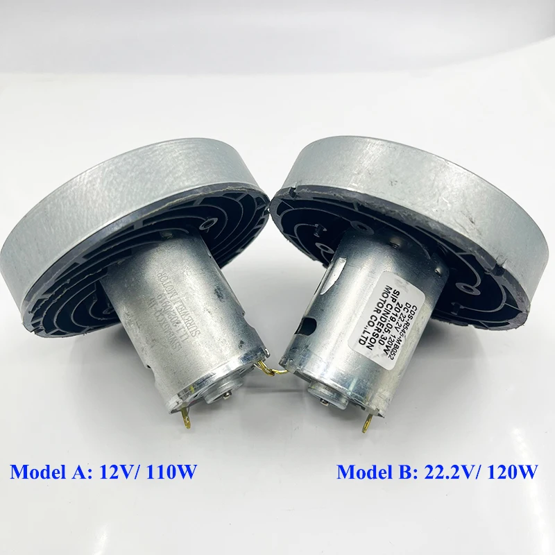 Micro 545 Brush Motor Engine Fan DC 12V 110W/ 22.2V 120W/ 21.6V 120W High-power Handheld Vacuum Cleaner Metal Turbine