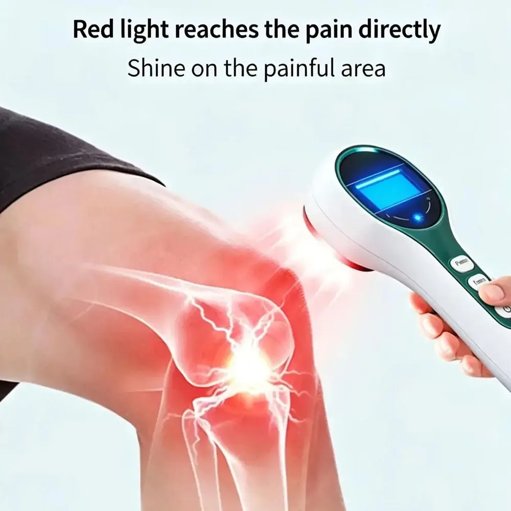 NEW 650nm 808nm Low Level Laser Red Light Therapy Device Cold Laser Arthritis Physical Therapy Equipment Pain Relief Health Care