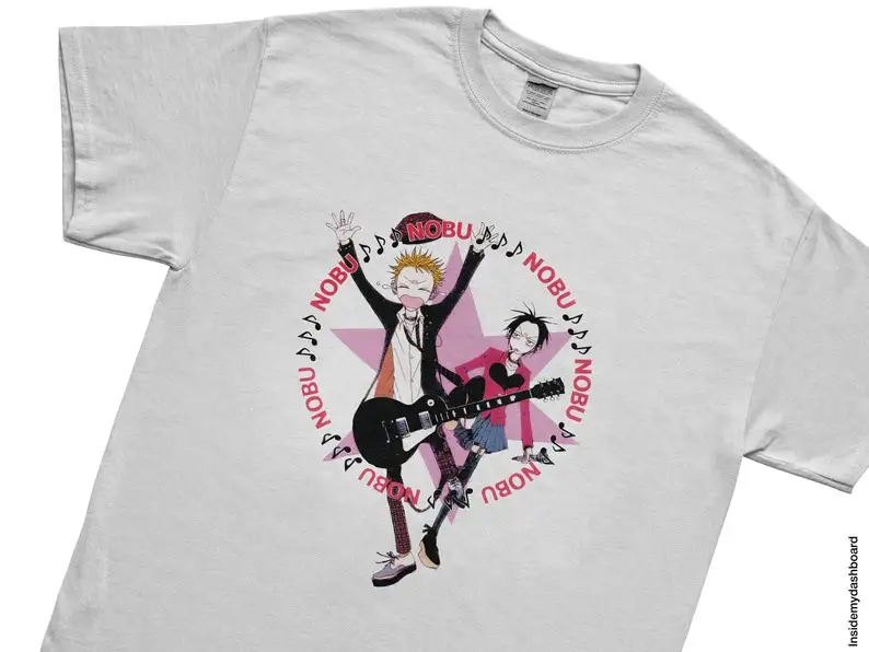 Nana Nobu & Music Stars T-Shirt Anime Merch Shirt Ai Yazawa Manga