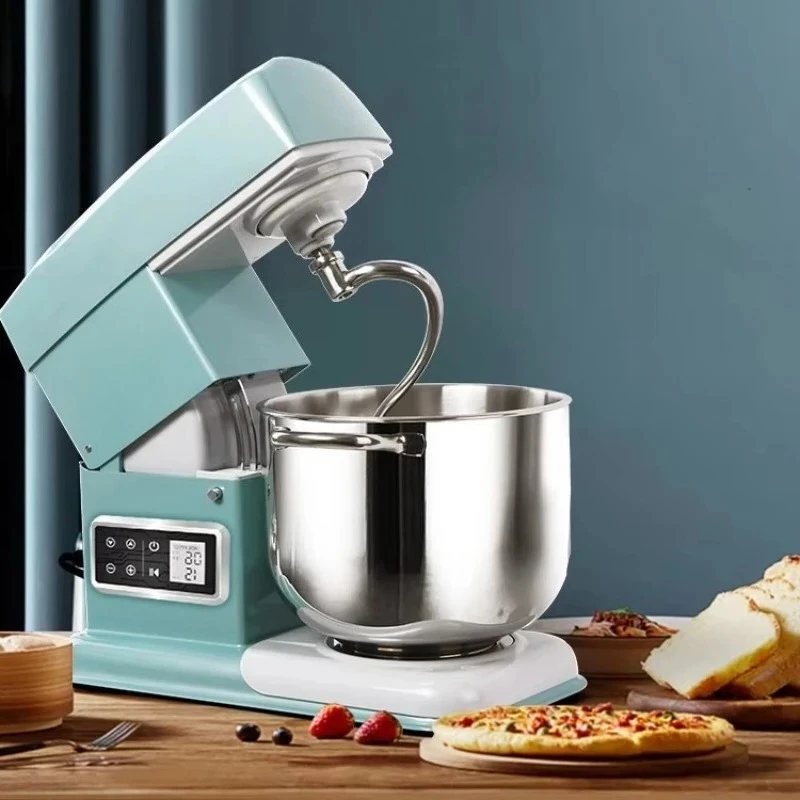 QL‑7600 Electric Stand Mixer, Compact Dough Mixer, Commercial‑Grade Cream Mixing Machine for Home & Home‑Based Bakery