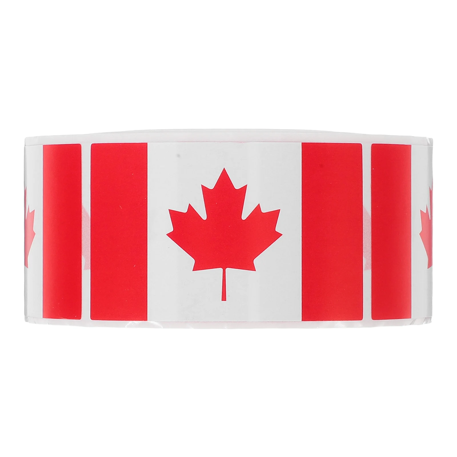 

Canadian Flag Sticker Maple Leaf Suitcase Diy Planner Copper Plate Stickers Canada