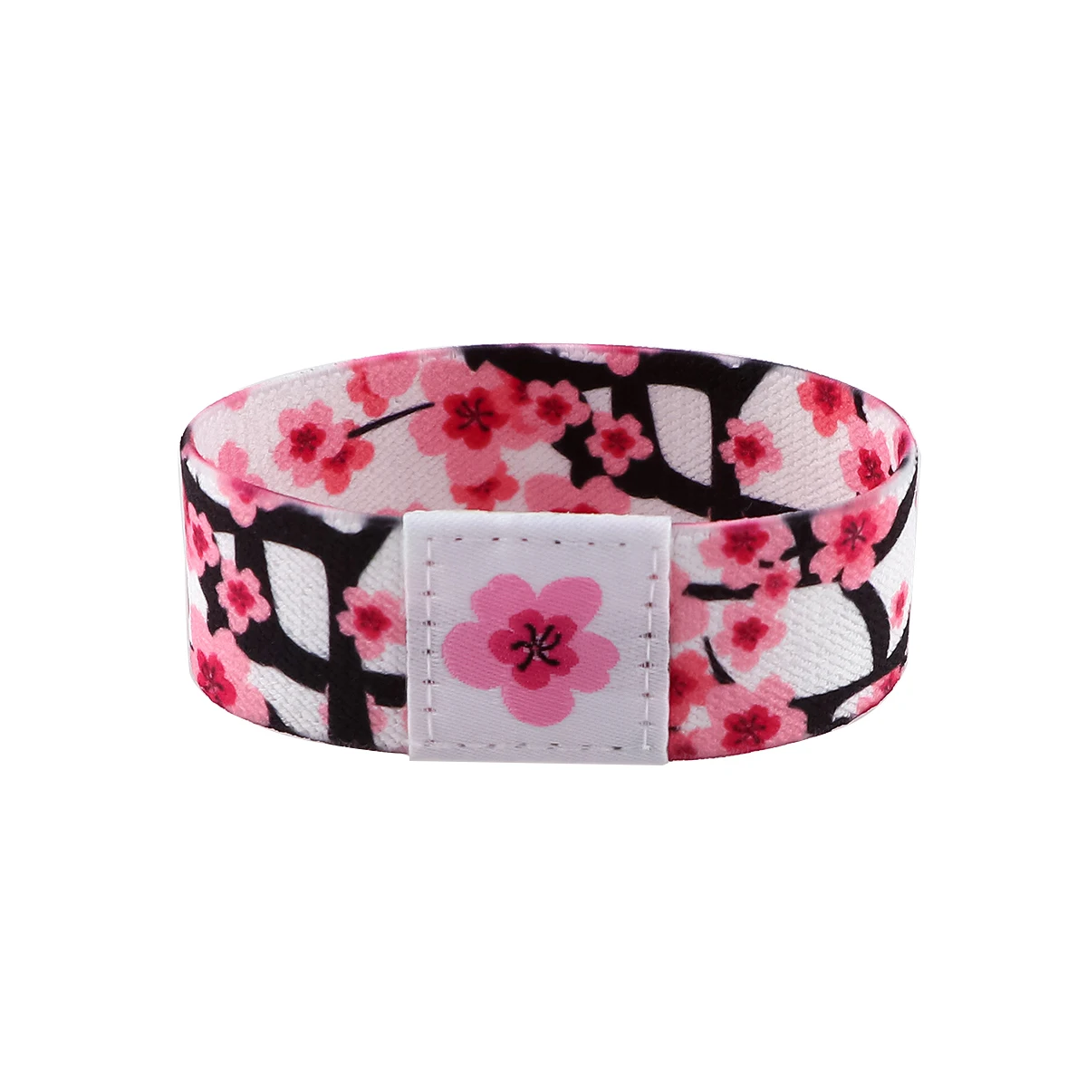 Sakura Bracelet For Women Pink Cherry Blossom Bracelet Bangle New Style Couple Classic Hand Jewelry Gift