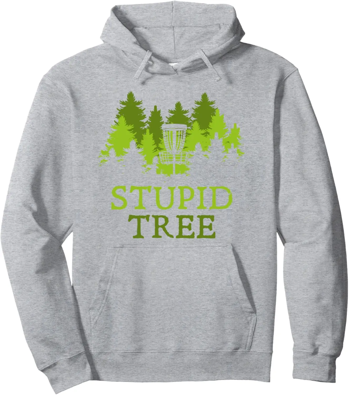 Funny Disc Golf Player Gift Stupid Tree Disc Golf Hoodie Unisex Autumn Streetwear Tops Customizable Sweatshirtwomen Mens Hoodie