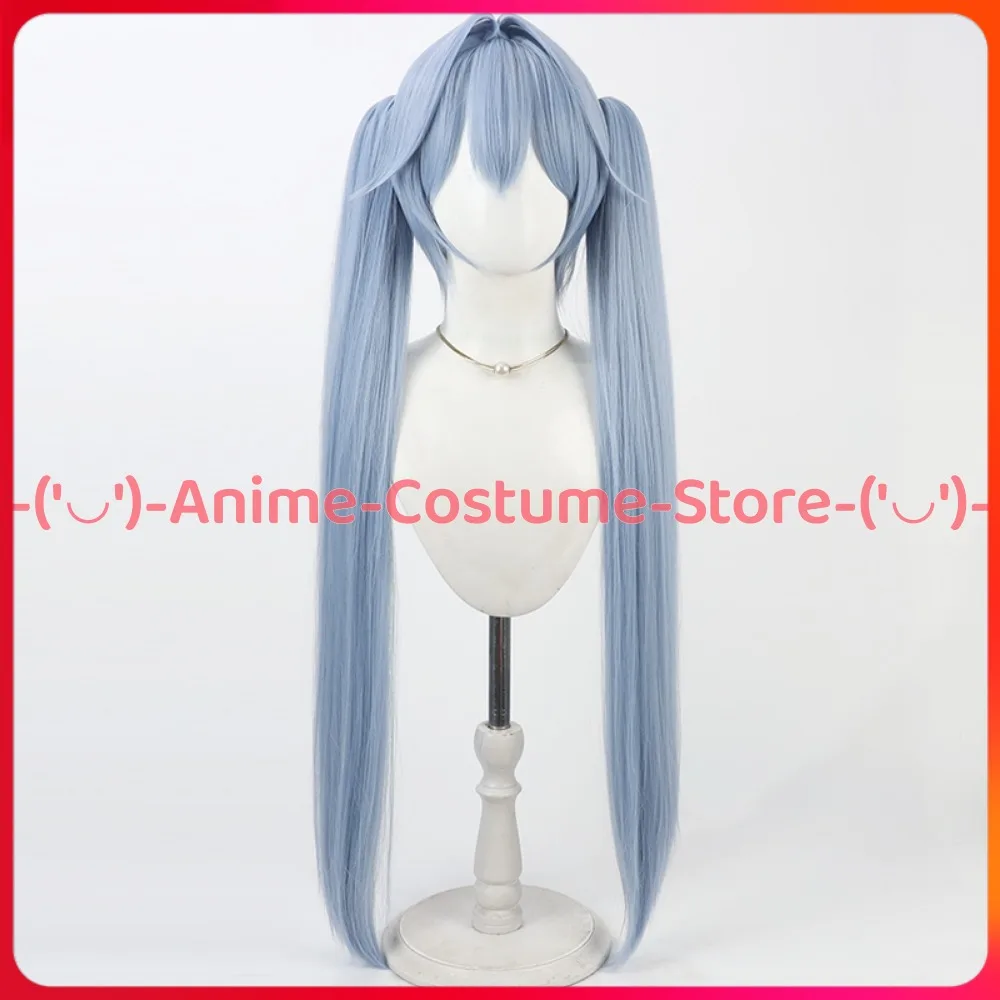 Goddess of Victory: Nikke Hansel Gretel Cosplay Wig  Ponytail Anime Game Character Halloween Party Costume Wigs Synthetic Hair