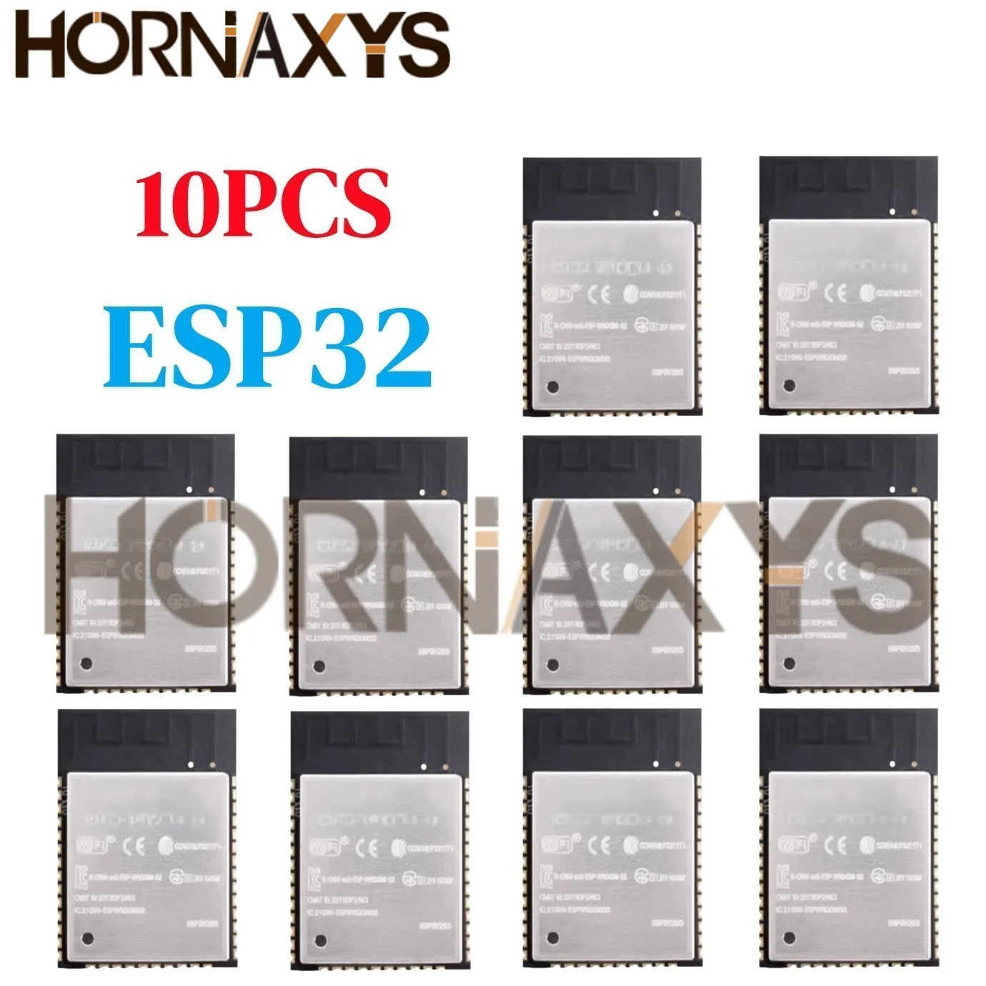 1-10PCS ESP32 Wireless Module ESP32-S ESP-WROOM-32 ESP-32S with 32 Mbits PSRAM IPEX/PCB Antenna with 4MB FLASH for arduino