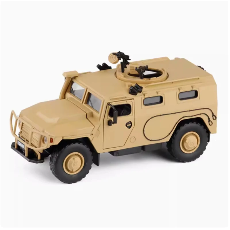 1:32 Scale Explosion-Proof Armored Vehicle Transport Vehicle Military Model Toy Car Classic Collection Gift Souvenirs Decoration