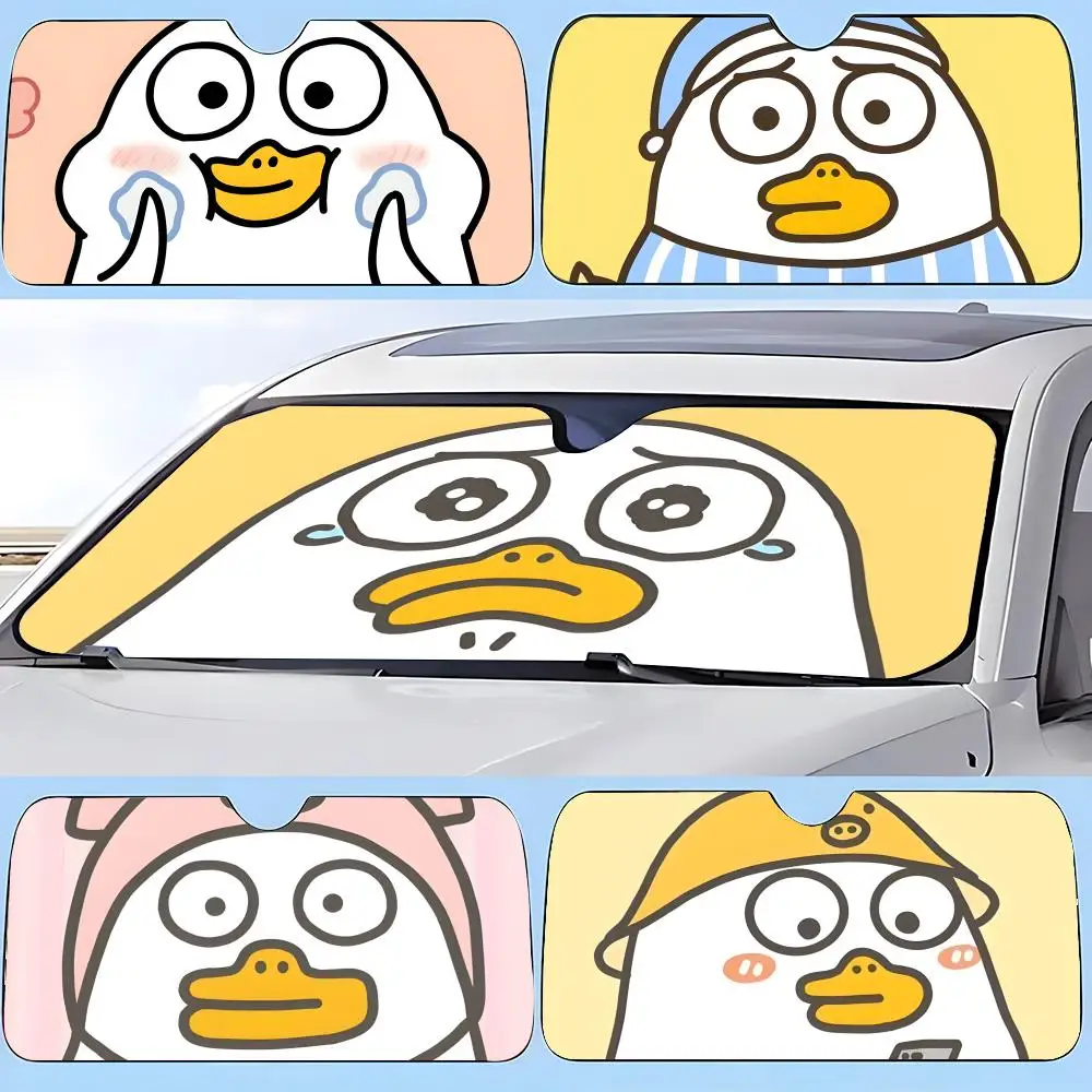 

Sun Visor Car sunshades, windshield sun visors, sun protection sunshades, novel car gifts. Xiaoliu Duck