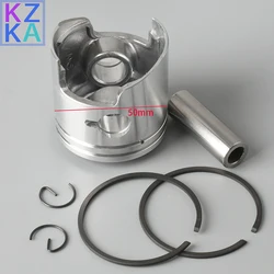 3B2-00001-0 Piston For Tohatsu Nissan Outboard Motor 9.8HP 8HP 50MM 2T 3B2-00001 Piston Kit - STD Outboard Engine MERCURY 6HP