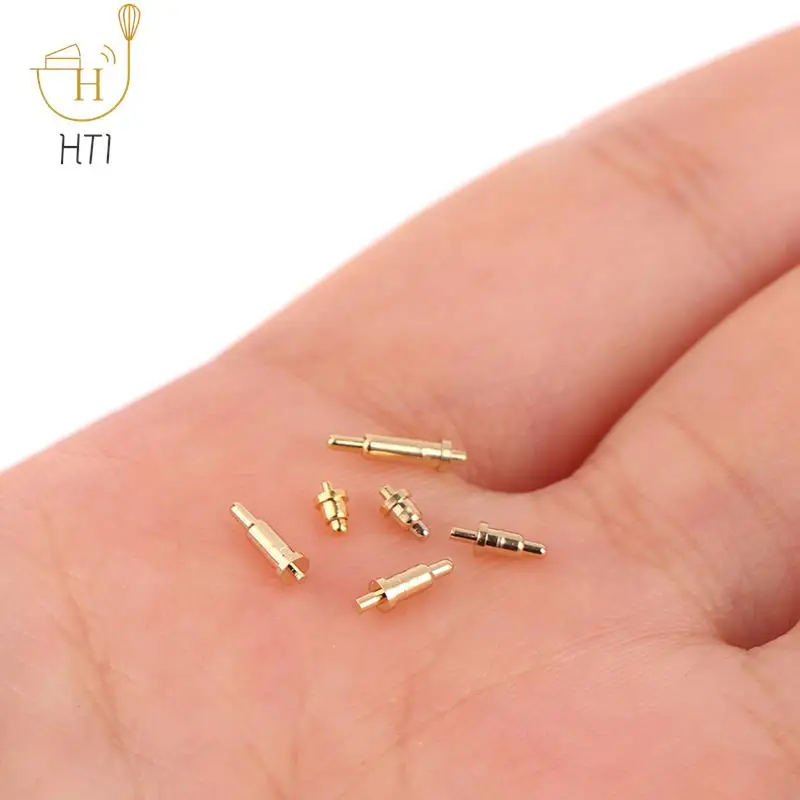 10Pcs Pogo Pin Connector Pogopin Battery Spring Loaded Contact SMD Needle PCB 3 4 5 6 7 8 9 10 12 14 MM Test Prob