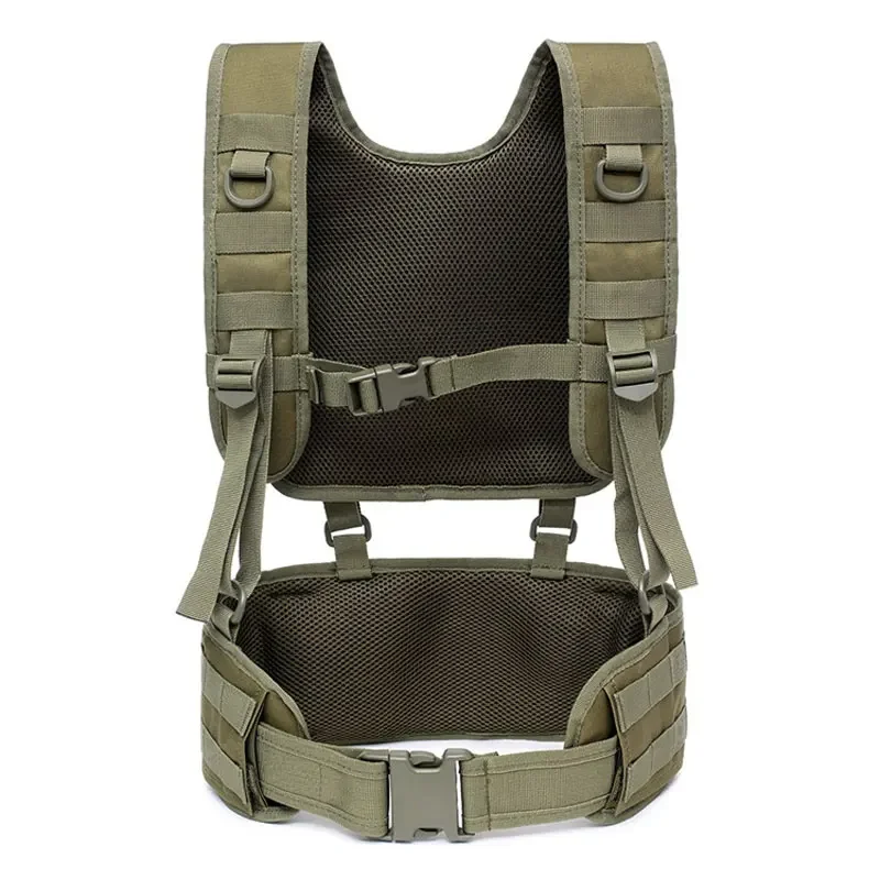 

Tactical Belt Airsoft Molle Belt Gear Men Hunting Multi-Use Combat Equipment Padded Girdle Adjustable