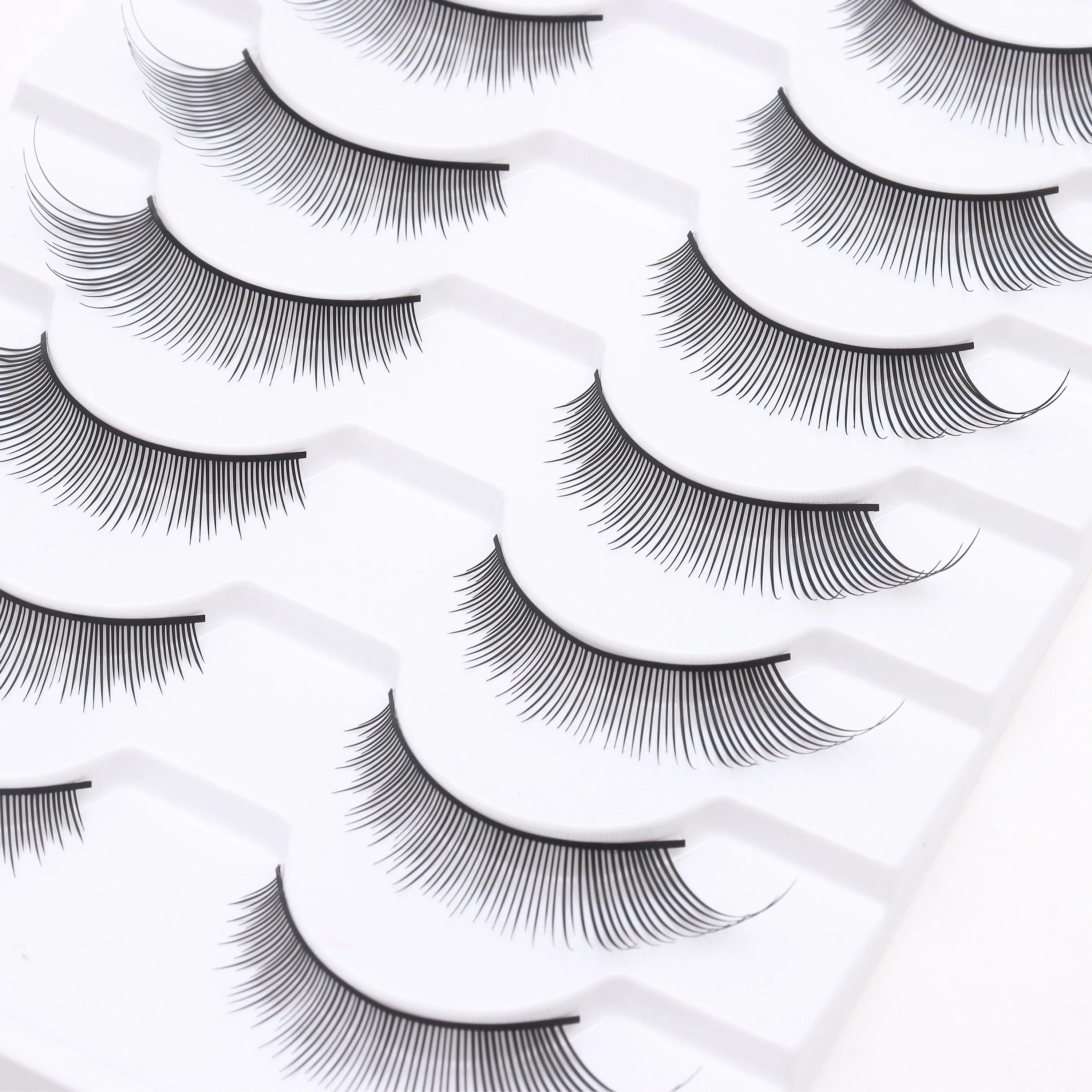 DINGSEN Anime-Wimpern, Vollstreifen-Wimpern, 10 Paar, dicke Wimpern, wiederverwendbare falsche Wimpern, Großhandel für Make-up, Beauty-Wimpern – Detail 22
