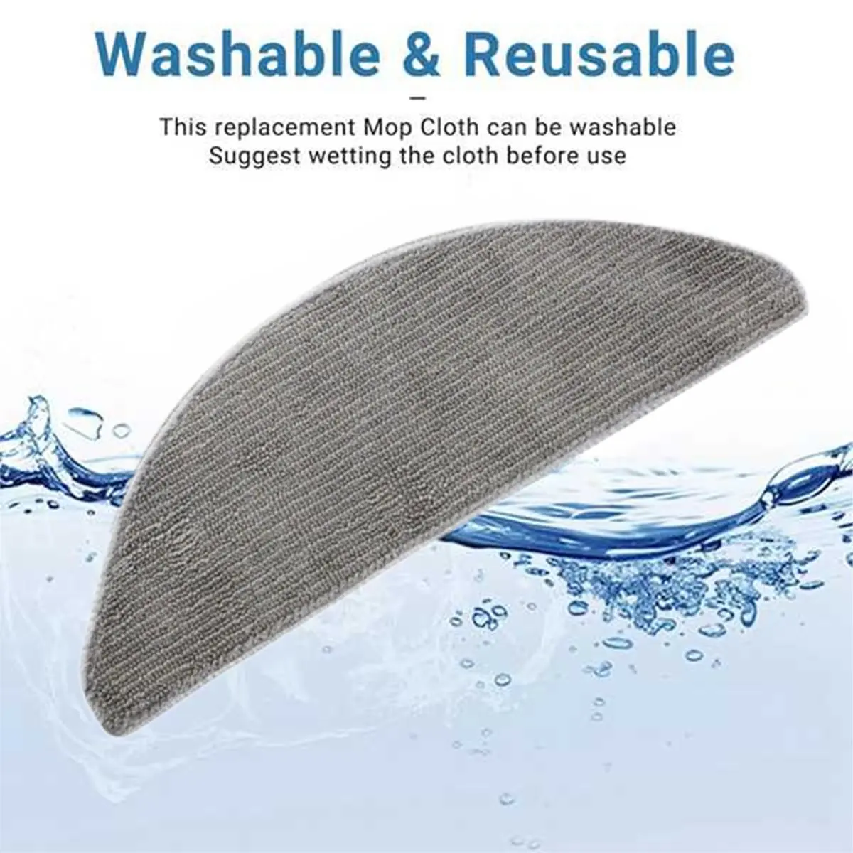 Washable Mop Pad for EXVAC900/900S / 1287H / Bluebot Plus Replacement Parts