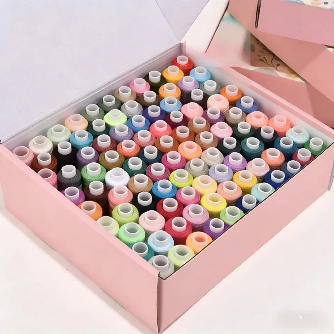 

39 Colors Sewing Kit Thread Set, Durable Polyester Thread for Hand&Machine Sewing,DIY Craft Supplies for Beginners&Sewing Lovers