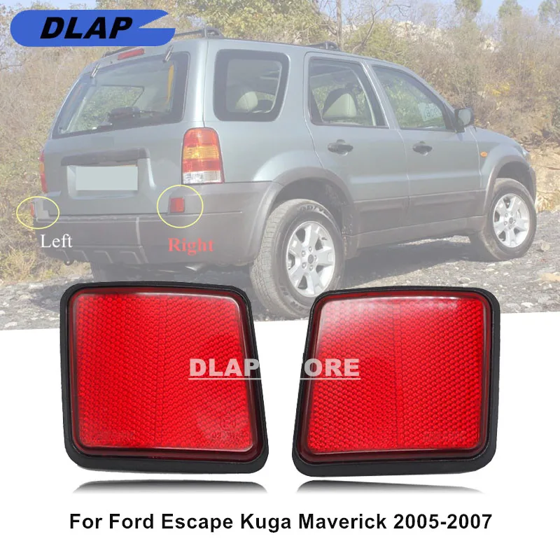 Car Lights For Ford Escape Kuga 2005 2006 2007 Left Right Rear Bumper Fog Light Fog Lamp Reflector Light Lamp