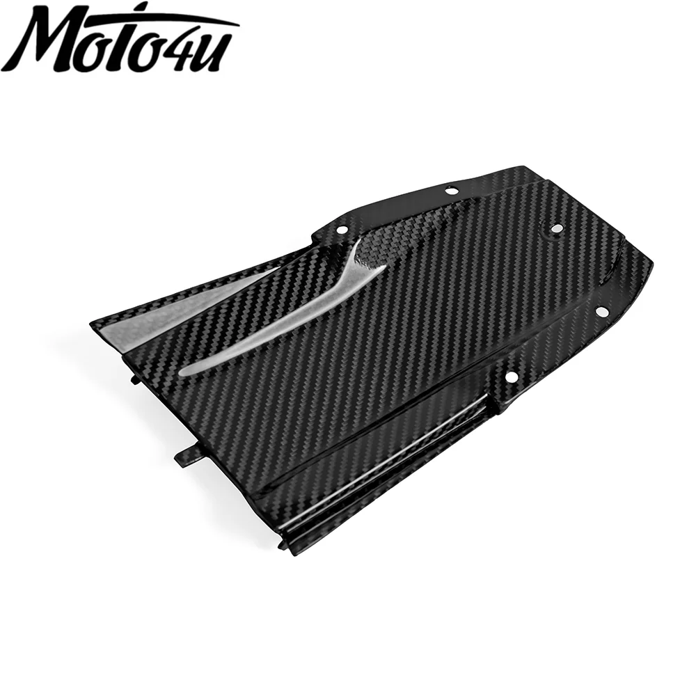 

MOTO4U 100% Carbon Fiber Undertray Guard Twill Gloss/Matt Motorcycle Accessories For Yamaha MT07 MT-07 2018 2019 2020 2021 2022