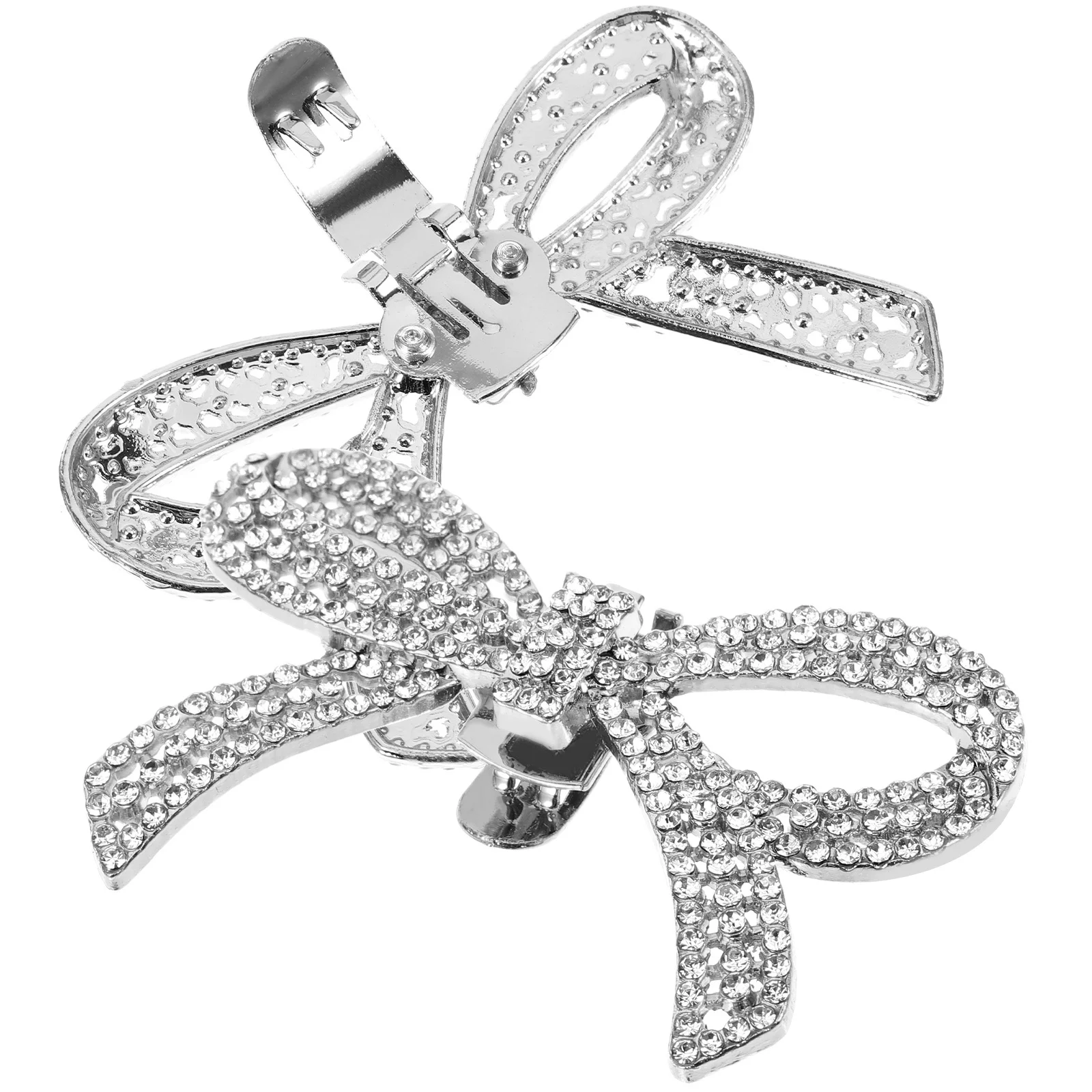 

1 Pair Rhinestone Shoe Clips Buckles Decorative Bow For Wedding Party Pumps High Heels Women Shoe Accessories Removable