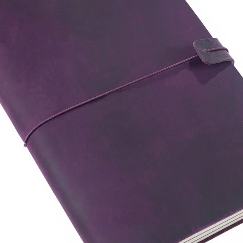 Moterm Heißer Verkauf 100% Echtes Leder Notebook Handgemachte Vintage Rindsleder Tagebuch Journal Sketch Planer TN Reise Notebook Abdeckung