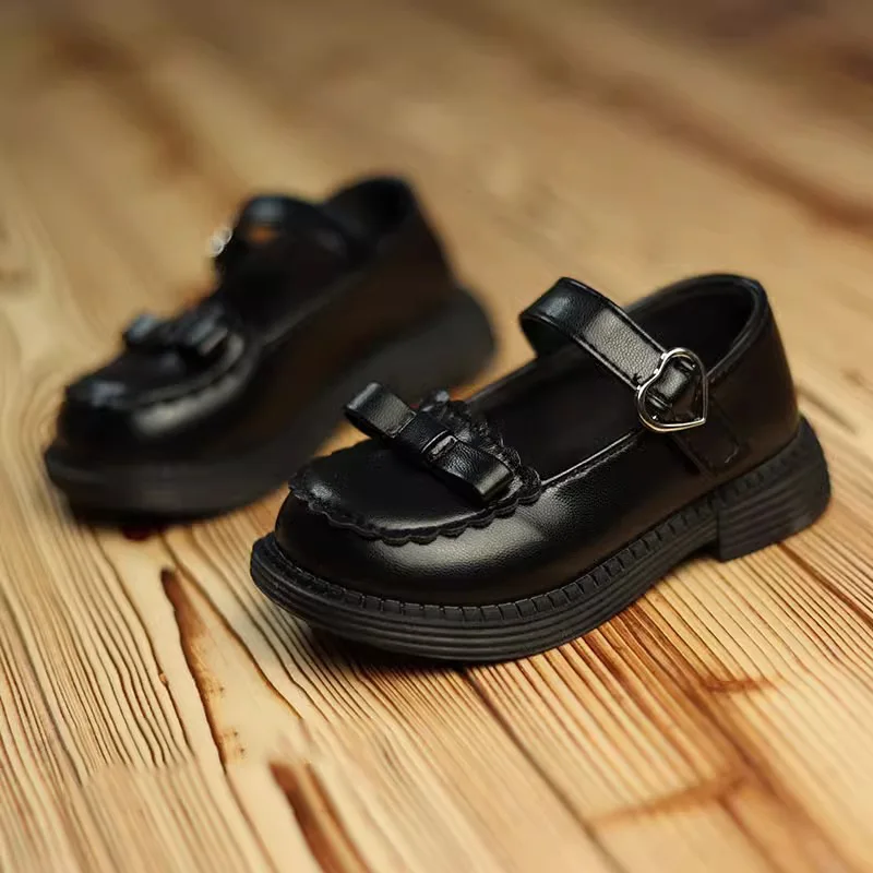 

Fashion Girls Shoes 2025autumn New Kids Leather Shoe Simple Versatile Girl Casual Shoes Anti Slip Child Performance Shoe Zapatos