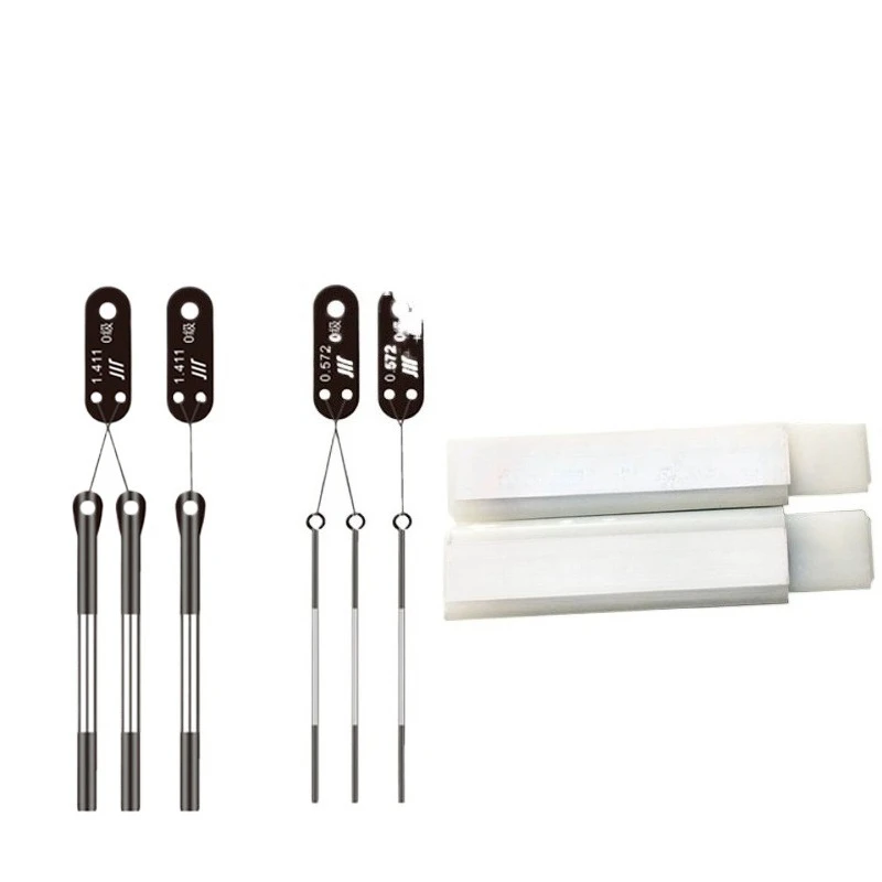 For Three-needle 0-grade 1-grade High-precision Measuring Needle Thread Measuring Stylus 0.443-4.440 Three-wire Gauge 3 Pins