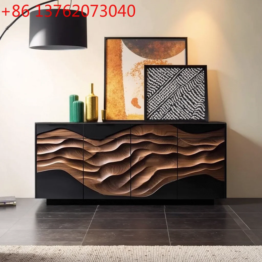 

Итальянский светлый роскошный шкаф для обуви из цельного дерева 2025, новый встроенный входной шкаф для гостиной