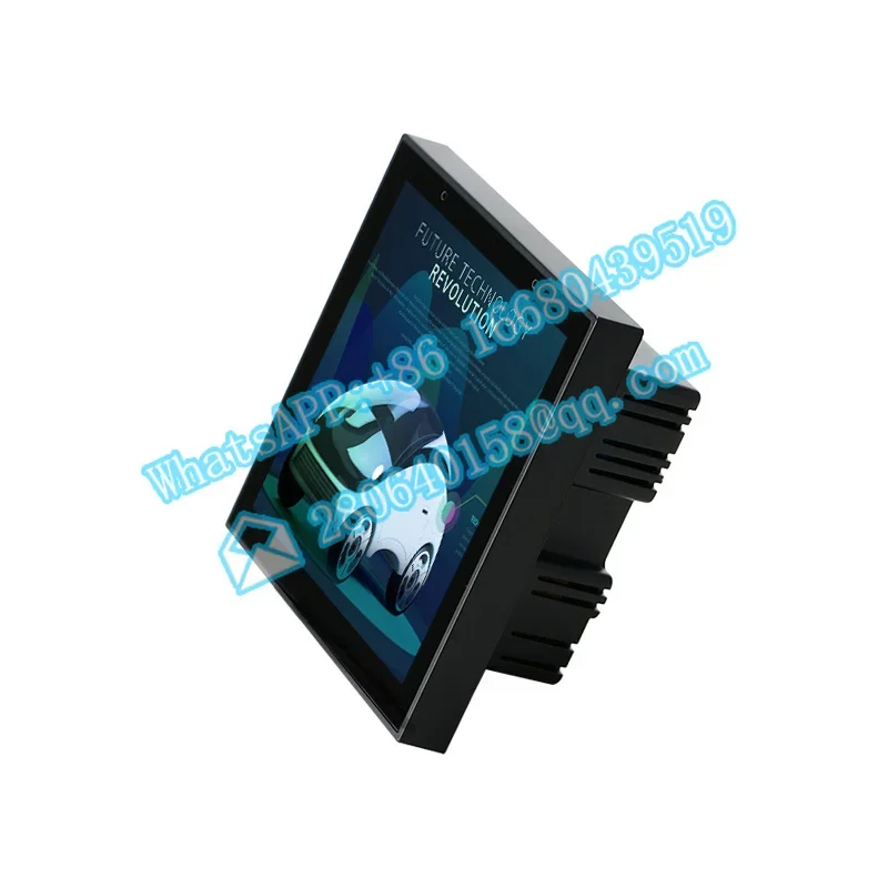 Interruptor Inteligente de Parede WiFi, IPS Touch, 480x480, 4"