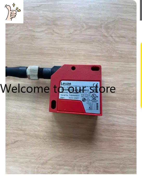2026 ODS9L2.8/LA6-650-M12 Optical Distance Sensor, Order Number 50136953, Brand New And Genuine
