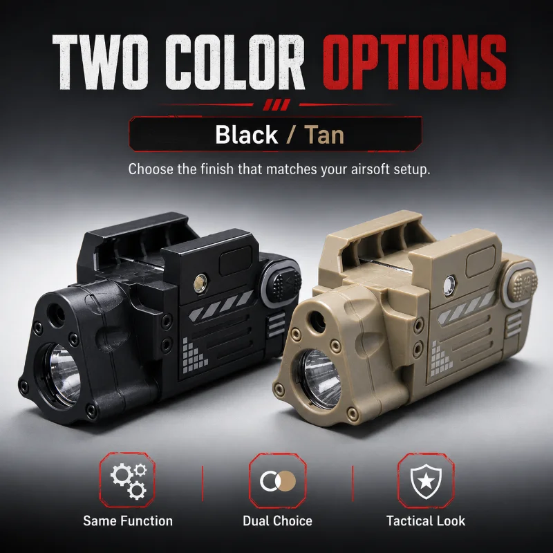 SBAL PL Multifunction Sand SBAL PL LED Flashlight Red Dot Laser Strobe Mode Airsoft Collection Gear
