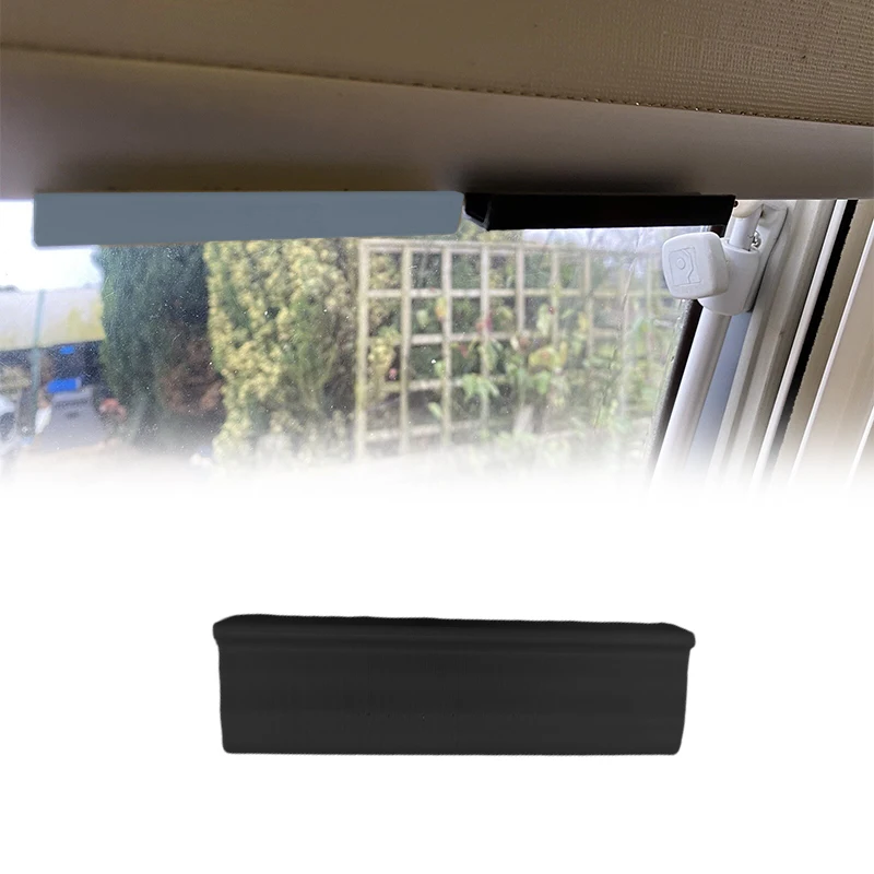 

1pcs Caravan Blind Flyscreen Replacement Handle Motorhome Campervan Plastic Blind Handle Grey/Black Compact RV Accessory