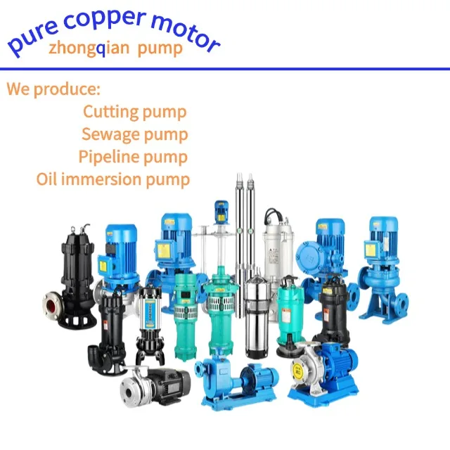 Fresh Water & Sewage for Agricultural Irrigation Made of Cast Iron QDX Small Household Single-Phase Submersible Electric Pump