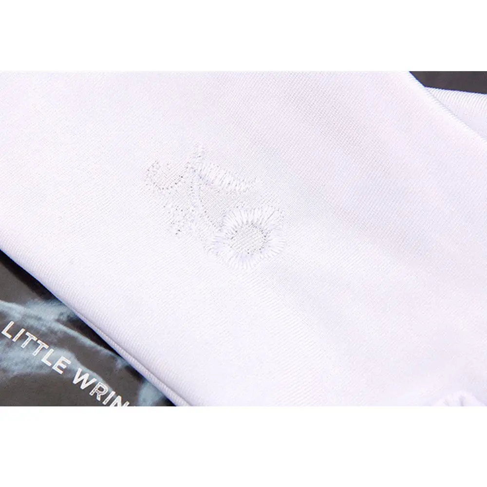 Summer Spring Mid-long Slip Resistant Etiquette Gloves Anti UV Driving Gloves Sunscreen Gloves