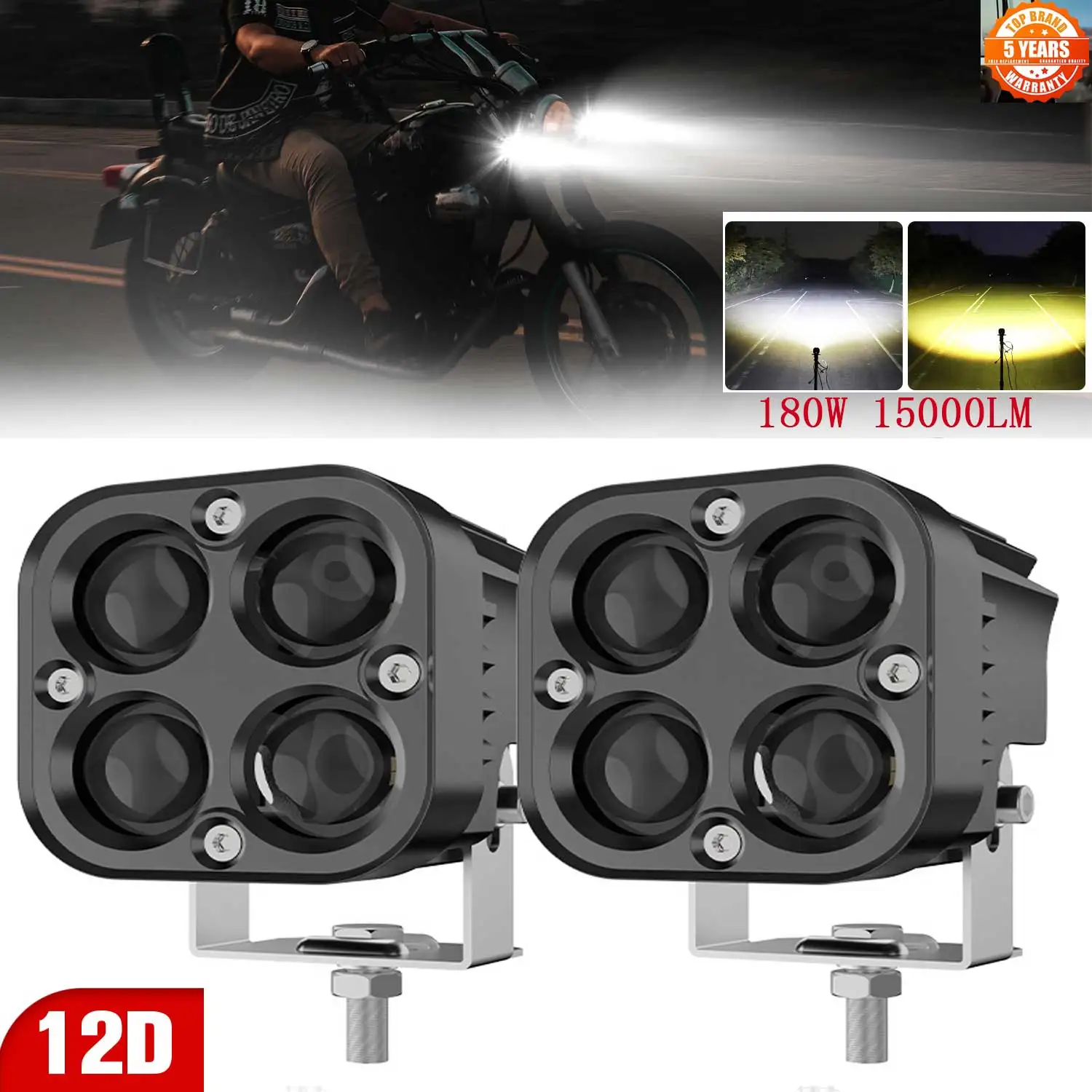 3 Inch Led work light Bar Projector Led Headlights 12v 24v POWER 180w Motorcycle Vehicles Fog Light Off Road Accessories 4x4