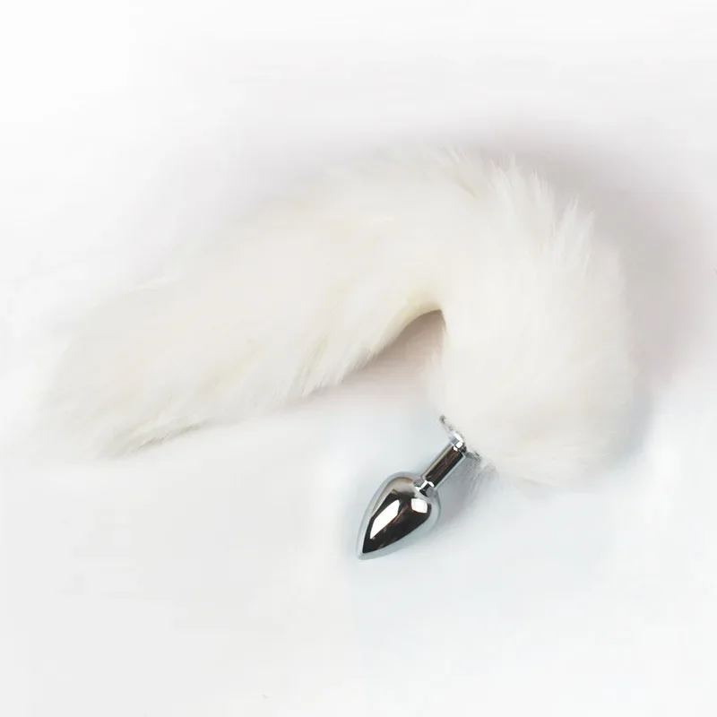 Brinquedos Sexuais Small Fox Tail para Casais, Plug Anal, Role-Playing, Jogo Adulto, Treino de Casal, Rabbit Tail, Butt Plug, 1,8 cm, 2,2 cm