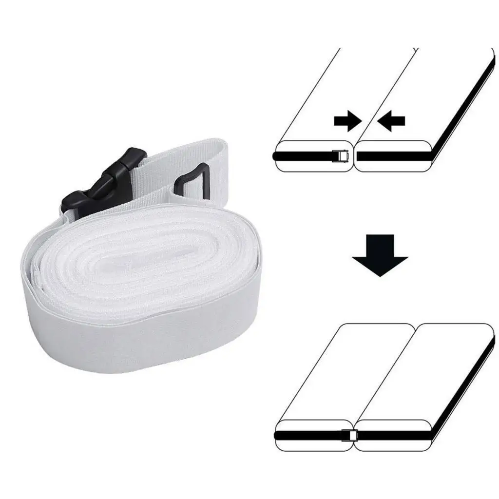Mattress Extender Connector Strap Twin to King Converter Kit for Hotel 30cm