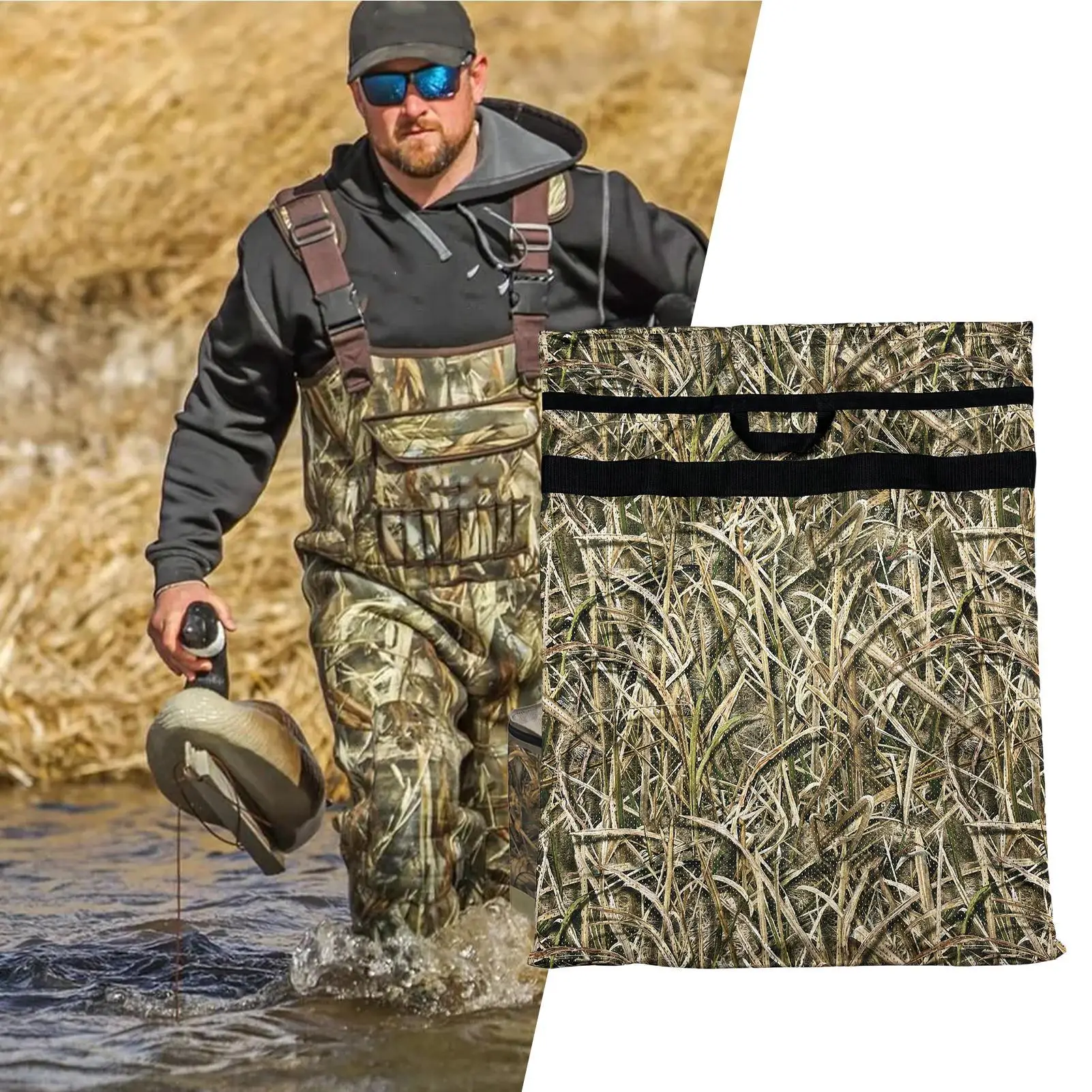 

Сумка для охоты на утках, дышащая камуфляжная сумка для хранения снаряжения, сумка для хранения охоты на утках для выживания, пешего туризма, альпинизма